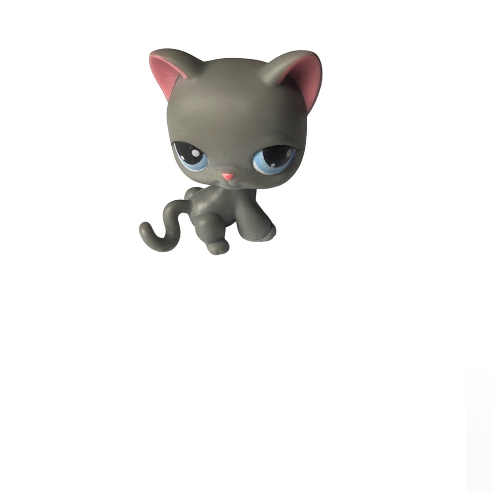 Hasbro LPS Shorthair Cat #74 Littlest Pet Shop with magnet 2004